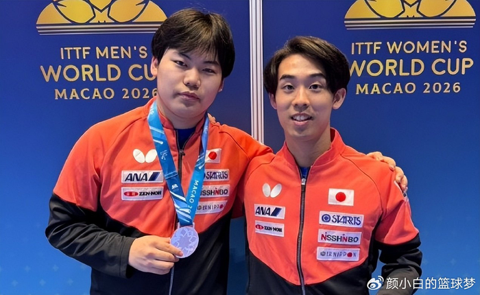 18岁松岛辉空创日乒世界杯银牌纪录 逼退王楚钦